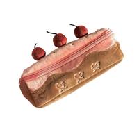 Tkidplw Astuccio portapenne a forma di torta, di grande capacità, leggero, da viaggio, per studenti, bambini, forniture scolastiche, D, Bellezza di massa