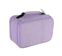 Tkidplw Astuccio portatile con 300 scomparti per matite, matite, penne, cancelleria, matite colorate, per ragazze, ragazzi e adulti, Viola, Bellezza di massa
