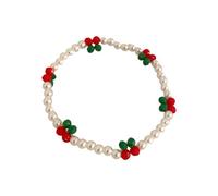 Tkidplw Elastico Con Perle Colorate E Cristalli Scintillanti Elegante Catena Da Polso Perline Comodo Indossare Wristband Gioielli Di Moda Per, Misura unica, come descritto