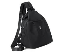 Tkidplw Elegante borsa da petto con scomparto segreto e tracolla regolabile, zaino in nylon leggero per il trasporto quotidiano essenziale borsa a tracolla regolabile