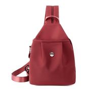 Tkidplw Elegante borsa da petto con scomparto segreto e tracolla regolabile, zaino in nylon leggero per il trasporto quotidiano essenziale borsa a tracolla regolabile