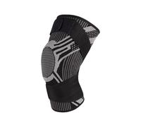 Tkidplw Ginocchiera sportiva con stabilizzatori a molla rotula manica elastica per donne uomini basket corsa ciclismo traspirante brace per atleti