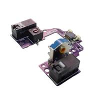 Tkidplw GPROX - Scheda madre ergonomica Superlight, D2F F 3 7 | Ruota resistente dei decodificatori degli encoder per la riparazione di gioco per l'alta stabilità superleggera di GPROX