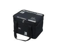 Tkidplw Impermeabilizza Pieghevole Campeggio Organizzatori 30L/42L Capacità Multi Scomparto Design per Outdoor Accessori da Cucina Pieghevole Organizzatori per Escursioni, Nero , 30L