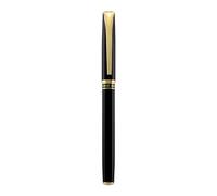 Tkidplw Inchiostri neri Penna Gel 0.5mm Smooth Business Back To School Forniture per la scrittura quotidiana in aula sul posto di lavoro Uso Firma Gel Metallo Scrittura aziendale Per Scuola Ufficio