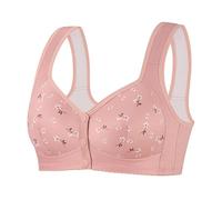 Tkidplw Reggiseno con bottone frontale chiusura frontale reggiseni sportivi per tutti i giorni Comfort copertura completa per donne ragazze regali Snap Sleep Bras, GGG, Q
