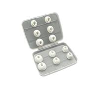 Tkidplw Set di 12 gommini ergonomici per le orecchie, igienici, a prova di sudore e design antiscivolo per la punta dell'orecchio