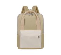 Tkidplw Spaziosi zaini impermeabili di viaggio dello studente che ammortizzano respirano e le tasche organizzative progettano grande capacità di viaggio, cachi