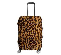 TKJMCSW Cool Cheetah Leopard copertura per bagagli approvata TSA copertura per valigie per bagagli elastica lavabile copertura antigraffio per bagagli da viaggio custodia protettiva per valigie da 48