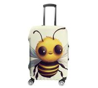TKJMCSW Graziosa copertura per bagagli con api approvata Tsa coperture per bagagli elastico lavabile custodia custodia antiurto antigraffio per bagagli da viaggio protezione per valigia compatibile