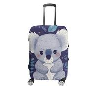 TKJMCSW Lovely Koala - Copertura per valigie approvata TSA, elastica, lavabile, antigraffio, adatta per custodie da 48-76 cm, bianco, XL