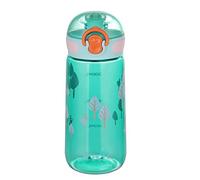 TKK 1005 - Borraccia per bambini, 350 ml, a prova di perdite, in Tritan, senza BPA, utilizzabile con una sola mano, con colino, colore: Blu