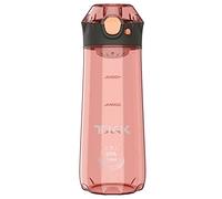TKK 1008 - Borraccia per bambini, 500 ml, a prova di perdite, in Tritan, senza BPA, utilizzabile con una sola mano, con colino, colore: Rosa