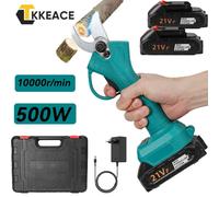 TKKEACE Cesoie elettriche da potatura senza spazzole Potatore da 500 W Forbici elettriche da giardino a batteria Taglierina per alberi da frutto per Makita 18 V Batteria