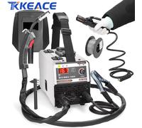 TKKEACE Saldatrice MIG MMA 2-in-1 220V inverter IGBT alimentazione automatica del filo saldatura a contatto saldatrice ad arco a gas MMA-160 EU