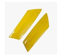 TKLGFEK Car Door Handles Trim Frame Decoration Cover Bright Patch Compatible for Peugeot New 408 308 308L(Yellow)