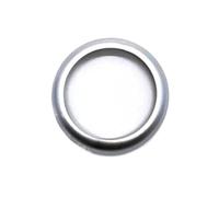 TKLGFEK Car Engine Start Stop System Switch Button Ring Ignition Compatible for Infiniti QX50 QX60 Q50 Q60 QX80(Silver)