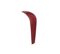 TKLGFEK Car Gear Shift Knob Head Cover Button Trim Fit Compatible for BMW 1 3 5 Series X1 X5 Z4 E90 E92 E93 E60 E48 E81 E82 E84 E87 E85 E53 E89(Model A Red)