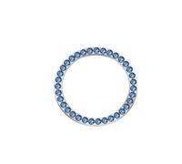 TKLGFEK Car One-key Start Button Decoration Ring With Diamond Rhinestone Circle Start Stop Switch Ring Car Interior Accessories(Blue Diamond)