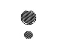 TKLGFEK Telaio del pannello del freno a mano dell'auto, copertura del pulsante multimediale centrale compatibile con Mazda MX-5 ND Miata 2016-2022 MX5(Button Cover)