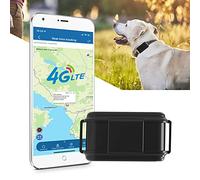 TKMARS 4G Collare GPS per Cani da Caccia,Supporta Chiamata Bidirezionale, Allarme Acustico e Visivo, Monitoraggio del Movimento GPS Animali Senza Abbonamento TK919Pro 4G