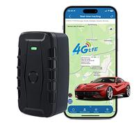 TKMARS 4G GPS Tracker per Auto Camion, Localizzatore 20000mAh,GPS Auto Localizzatore con App per Android iOS Gratuita Senza Abbonamento Forte Magnete Posizionamento in Tempo Reale Antifurto TK918