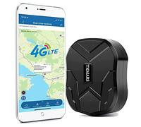 TKMARS 4G Localizzatore GPS per Auto, 10000mAh Tracker Magnetico Senza Abbonamento, Dispositivo Antifurto con Posizione in Tempo Reale, App Gratuita per Auto Moto Camion TK905B