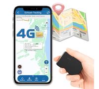 TKMARS 4G Localizzatore GPS Tracker per Auto Moto Anziani, 60 Giorni di Standby, Posizionamento ogni 10 Secondi con SIM Card Antifurto Allarmi Magnete Potente Tracciamento Globale in Tempo Reale