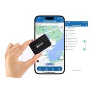 TKMARS GPS Tracker Mini GPS Tracker per Auto Magnetico GPS Tracker senza ABO Ideale per Auto, Bambini, Portafogli, Documenti TK913