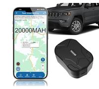 TKMARS GPS Tracker per Auto Versione Aggiornata TK905, Batteria 20000 mAh, Localizzatore GPS Magnetico, Impermeabile , Standby Fino a 240 Giorni, Tempo Reale con APP e SIM Card