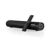 TKMARS Soundbar TV Bluetooth Mini Con Canali 2.0, Altoparlanti 5.0, 3 Modalità Equalizzatore, Wireless 30W, per Home Cinema/Ottico/USB/AUX/HDIM