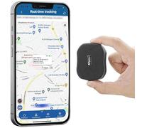 TKMARS TK905 Mini Localizzatore GPS Spia Con Microfono - Micro Tracker Portatile per Bambini, Auto, Moto - 1500mAh, Tempo Reale, Anti Loss, Magnetico, Impermeabile
