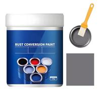 TKNIBEEN Rust Converter Paint for Metal, Rust Conversion Paints, Rust Conversion Paint for Metal, Weatherproof, Water-Based, Long-Lasting Rusts Prevention & Protection (Gray)