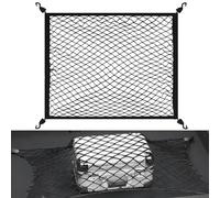 TKNMGHULZ Rete Bagagliaio Auto per Fiat Panda 2003-2024, Rete Portaoggetti, Organizzatore Elastico e Robusto, Maglia di Carico Rete di carico