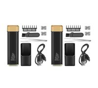 TKOWTB 2 Pezzi USB Bruciatore di Incenso Portatile Arabo Aroma Burner Mini Diffusore Elettrico Aromaterapia ABS Musulmano Decorazione Domestica