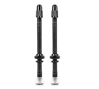 TKOWTB 2 valvole Presta Tubeless per bicicletta, in lega di alluminio, 80 mm, con strumento di rimozione del nucleo della valvola
