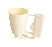 TKOWTB Medio Orientale Polpette Maker Handheld Pastella Dispenser Polpette Maker Facile da installare Facile da Usare Crema-Bianco