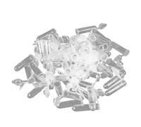TKOWTB Microtubes 2ml per la conservazione dei campioni in plastica trasparente piccole fiale con tappi per tubo centrifuga nessuna perdita