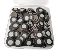 TKOWTB Punti di posizionamento per scanner 3D palmari-magnetici ad alta riflettenza, 100 pezzi, 6 mm x 10 mm