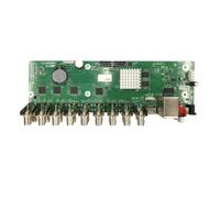 TKOWTB Scheda DVR 16 Canali 1080N Video Recorder DVR NVR Modulo Principale Supporto Max 14T HDD per Telecamera di Sicurezza di Sorveglianza Facile Installare