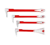 TKOWTB Set di 4 attrezzi per estrattori per unghie, 30,5 cm, 2,5 cm, 20,3 cm, resistente, mini leva per ristrutturazione domestica e lavorazione del legno