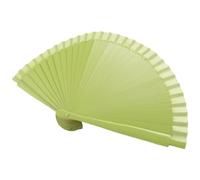 TKOWTB Ventaglio pieghevole semplice in puro legno ventilatore pieghevole ornamenti per la casa moderna danza classica spettacoli ventilatore a mano arte artigianato D