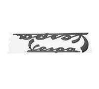 TKSE Adesivo per Moto, Distintivo, Adesivo 3D, Emblema, Adesivo Tridimensionale per GTS300 LX125 LX150 IE Sprint Primavera 300 LX LXV Super (Nero)