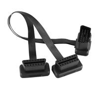 TKSE Cavo Diagnostico OBD2, Splitter per Cavo di Prolunga OBDII a 16 Pin per, Adattatore Connettore Cavo Prolunga Diagnostico Cavo Convertito 2 in 1 30Cm per La Maggior Parte delle Auto con Adatta