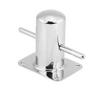 TKSE Dissuasore per Barche in Acciaio Inossidabile 316, Bitta di Ormeggio per Yacht Marini con Lucidatura a Specchio, Facile Installazione, 120 Mm X 90 Mm
