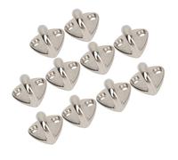 TKSE Gancio Per Parafango, 10 Pezzi Gancio Per Parafango Universale in Acciaio Inossidabile 316 M4 Grado Marino Appendiabiti Per Vestiti Ganci Per Parafango Hardware Per Barca Per Rimorchio Per Barche