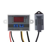 TKSE Igrometro Digitale, XH-W3005 Sensore di umidità del Controller dell'interruttore dell'igrometro Digitale 0~99% RH 12V / 24V / 220V (220V)