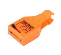 TKSE Tester per fusibili automobilistici, strumento di rimozione dell'estrattore per fusibili del tester per fusibili a lama per automobili multifunzionale