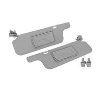TKSE Visiera Parasole, Coppia di Alette Parasole Specchietto ABS Grigio con Blocco Solare per Auto con Guida a Sinistra E120 E130 2001-2007 di Nona Generazione