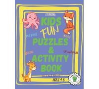 Tktcollection Publishing Kids Fun Puzzles and Activity Book Ages 4-6 (Tascabile)